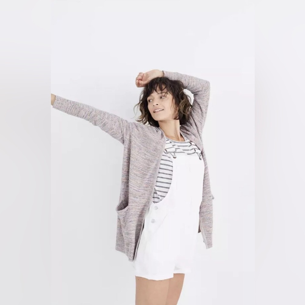 Madewell Marled Summer Ryder Cardigan